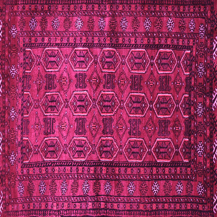 Square Persian Pink Traditional Rug, tr1815pnk