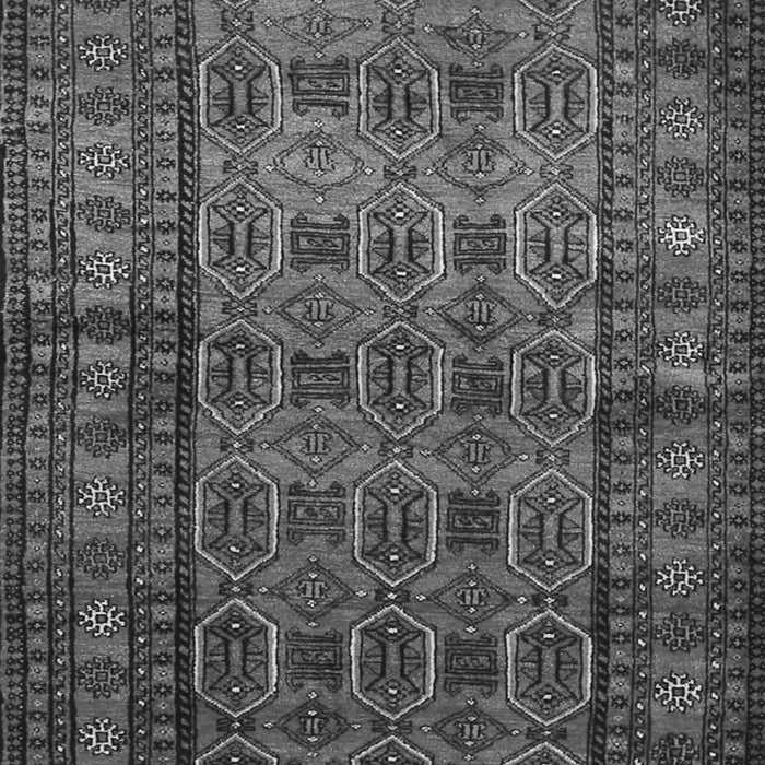 Serging Thickness of Machine Washable Persian Gray Traditional Rug, wshtr1815gry