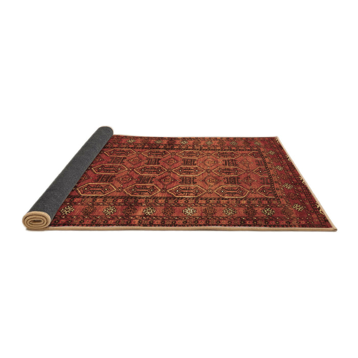 Sideview of Persian Brown Traditional Rug, tr1815brn