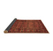 Sideview of Persian Brown Traditional Rug, tr1815brn