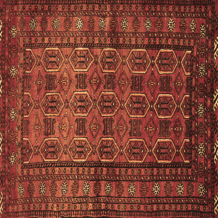 Square Persian Brown Traditional Rug, tr1815brn