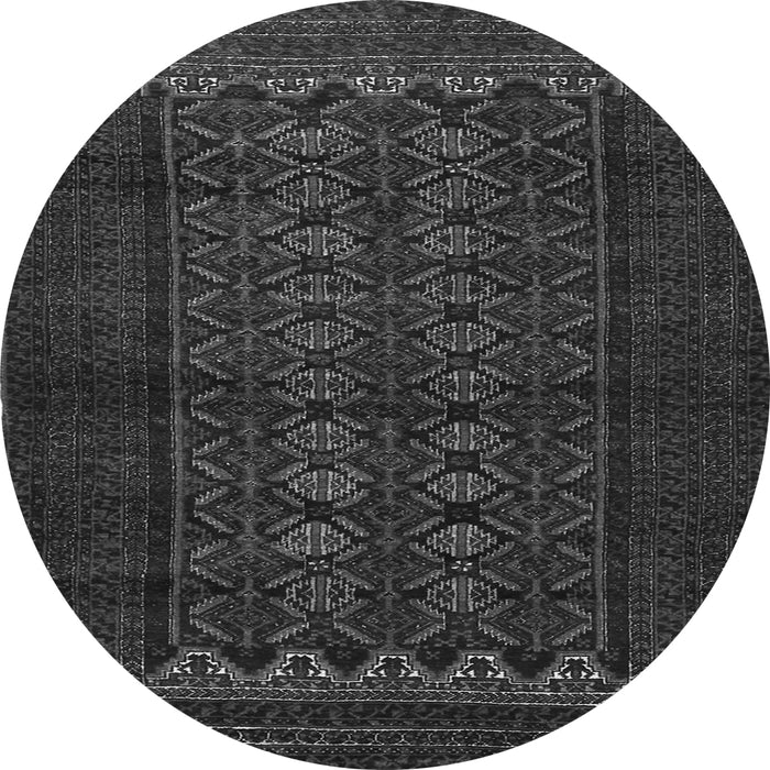 Square Persian Gray Traditional Rug, tr1816gry