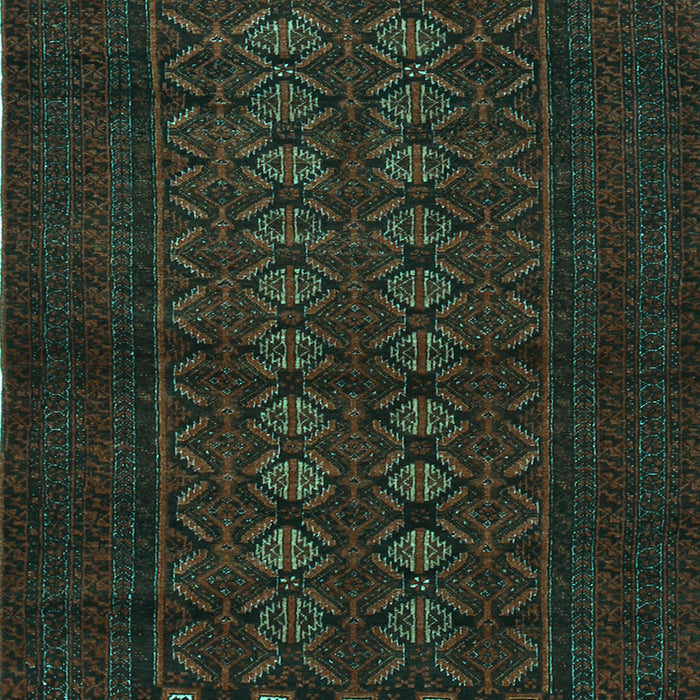 Machine Washable Persian Turquoise Traditional Area Rugs, wshtr1816turq