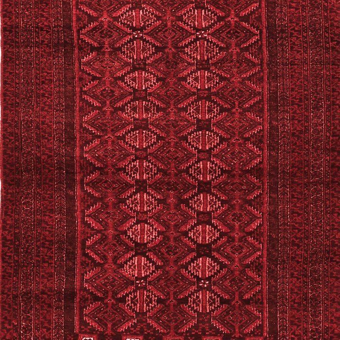 Machine Washable Persian Red Traditional Rug, wshtr1816red