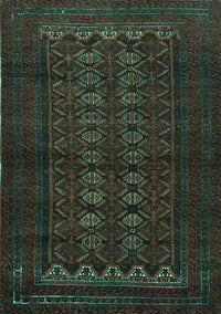 Persian Turquoise Traditional Rug, tr1816turq
