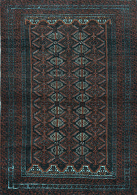 Persian Light Blue Traditional Rug, tr1816lblu