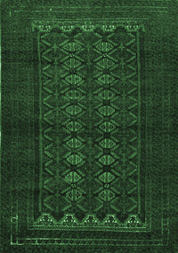 Persian Emerald Green Traditional Rug, tr1816emgrn