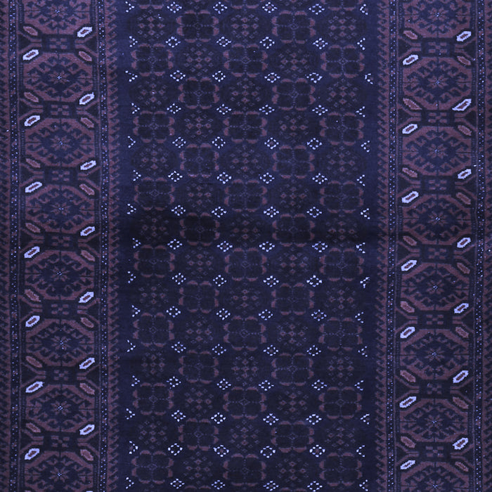Machine Washable Persian Blue Traditional Rug, wshtr1817blu