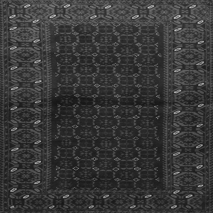 Serging Thickness of Persian Gray Traditional Rug, tr1817gry