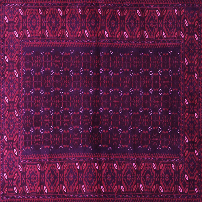 Square Persian Pink Traditional Rug, tr1817pnk