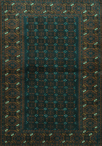 Persian Turquoise Traditional Rug, tr1817turq