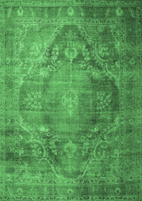 Persian Emerald Green Traditional Rug, tr1818emgrn