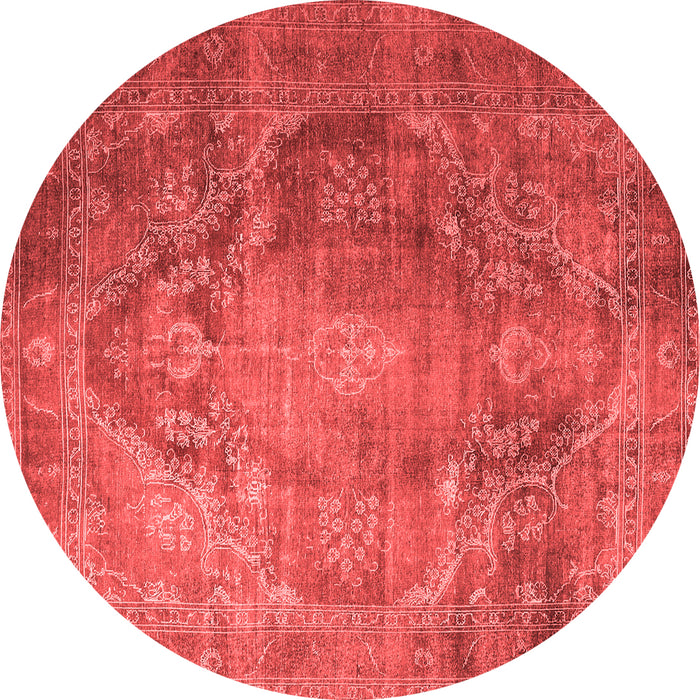 Machine Washable Persian Red Traditional Rug, wshtr1818red