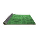 Sideview of Persian Emerald Green Traditional Rug, tr1818emgrn