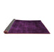 Sideview of Persian Purple Traditional Rug, tr1819pur