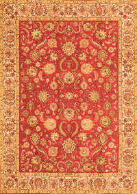 Persian Orange Traditional Rug, tr181org