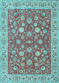 Persian Light Blue Traditional Rug, tr181lblu