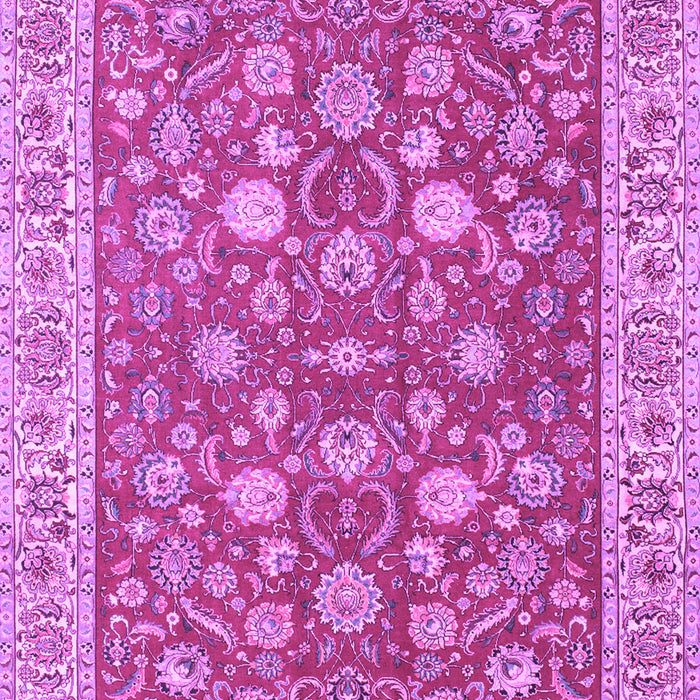 Machine Washable Persian Purple Traditional Area Rugs, wshtr181pur