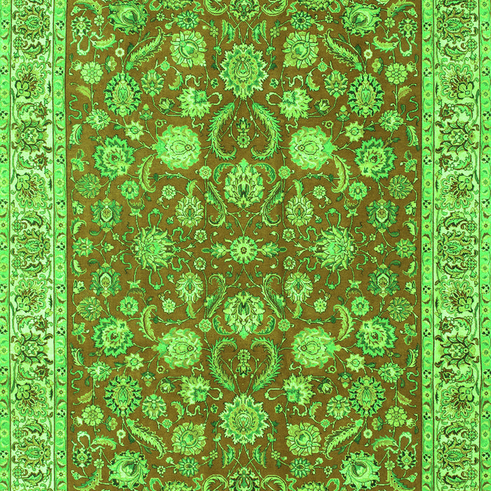 Persian Green Traditional Rug, tr181grn