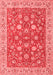 Persian Red Traditional Area Rugs