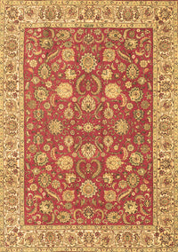 Persian Brown Traditional Rug, tr181brn