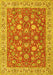 Persian Yellow Traditional Rug, tr181yw