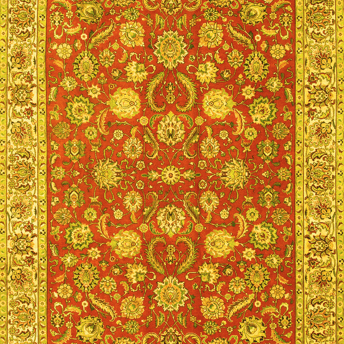 Persian Yellow Traditional Rug, tr181yw