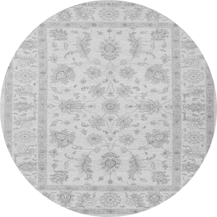 Machine Washable Persian Gray Traditional Rug, wshtr1820gry