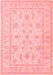 Persian Red Traditional Area Rugs