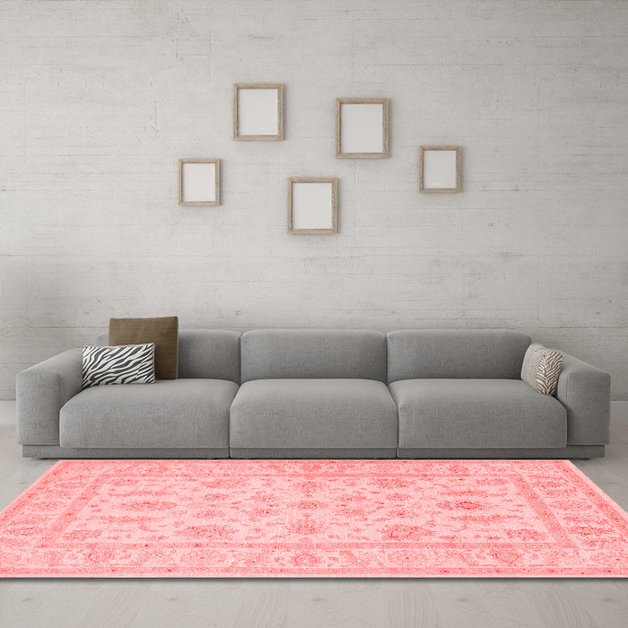 Traditional Red Washable Rugs