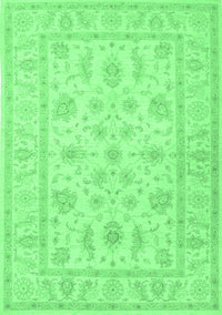 Persian Emerald Green Traditional Rug, tr1820emgrn