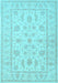 Machine Washable Persian Light Blue Traditional Rug, wshtr1820lblu