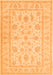 Persian Orange Traditional Rug, tr1820org