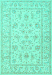 Persian Turquoise Traditional Rug, tr1820turq