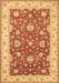 Machine Washable Persian Brown Traditional Rug, wshtr1821brn