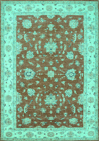 Persian Turquoise Traditional Rug, tr1821turq