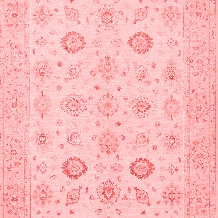 Machine Washable Persian Red Traditional Rug, wshtr1822red