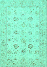 Persian Turquoise Traditional Rug, tr1822turq