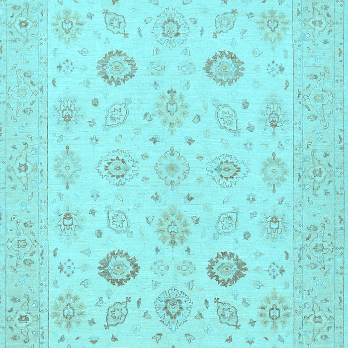 Machine Washable Persian Light Blue Traditional Rug, wshtr1822lblu