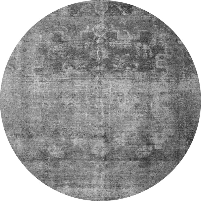 Machine Washable Persian Gray Traditional Rug, wshtr1823gry