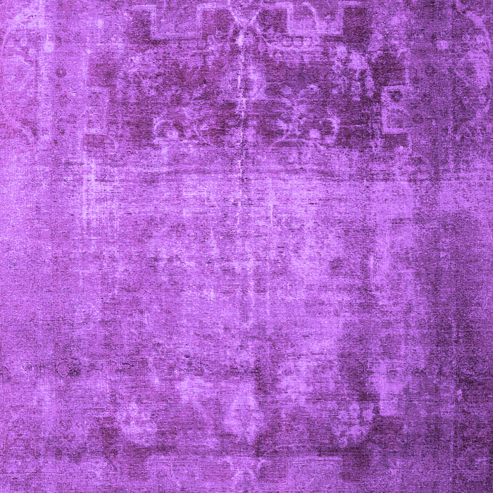 Machine Washable Persian Purple Traditional Area Rugs, wshtr1823pur