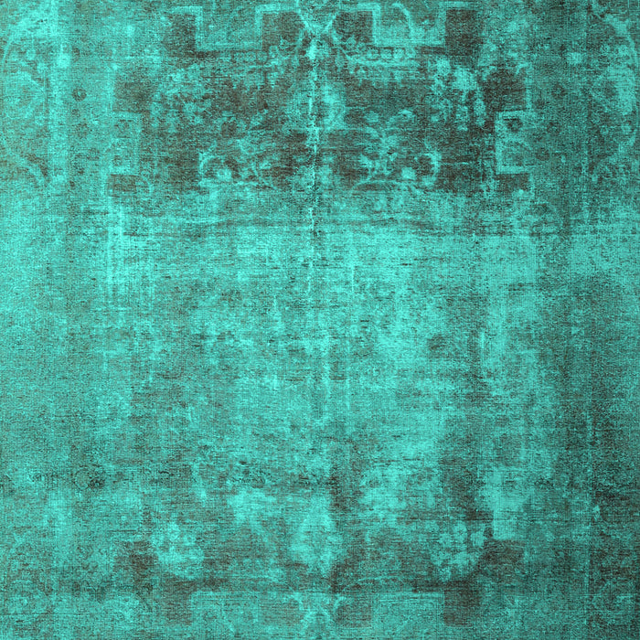 Machine Washable Persian Turquoise Traditional Area Rugs, wshtr1823turq