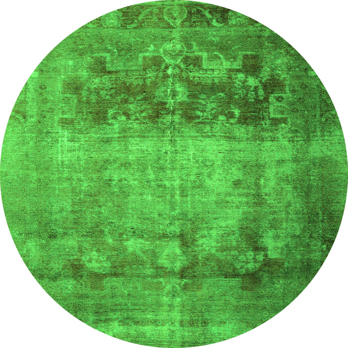 Machine Washable Persian Green Traditional Area Rugs, wshtr1823grn