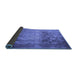 Sideview of Persian Blue Traditional Rug, tr1823blu