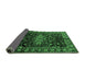 Sideview of Persian Emerald Green Traditional Rug, tr1824emgrn