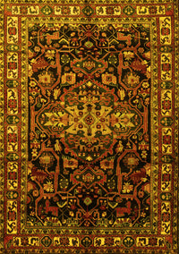 Persian Yellow Traditional Rug, tr1824yw