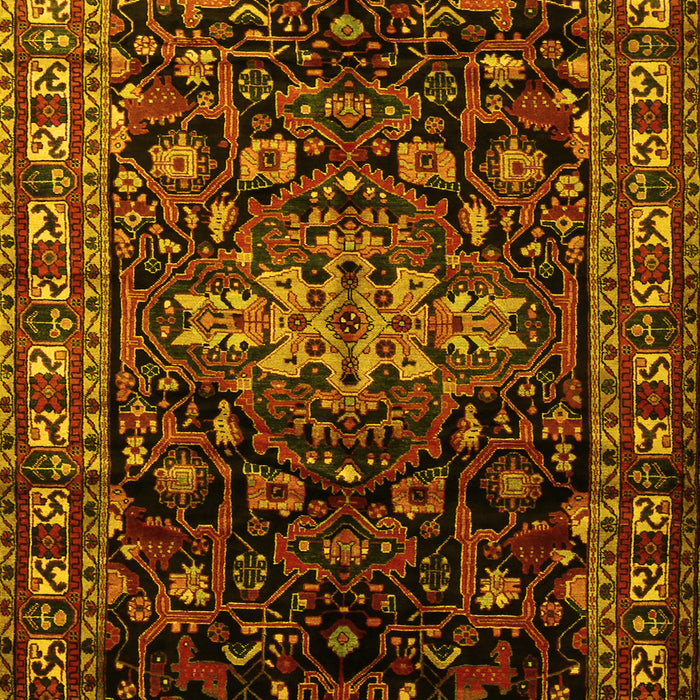 Persian Yellow Traditional Rug, tr1824yw