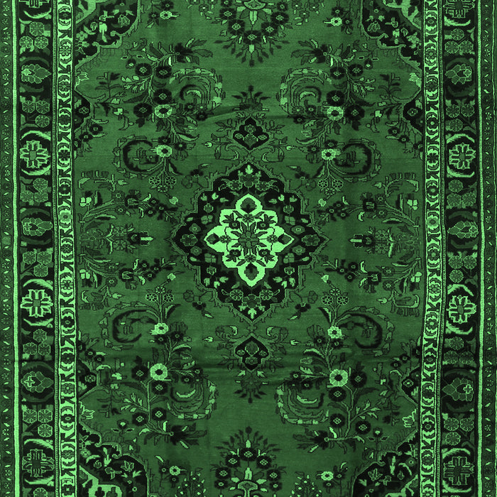 Persian Emerald Green Traditional Rug, tr1825emgrn
