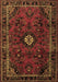 Machine Washable Persian Brown Traditional Rug, wshtr1825brn