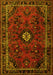 Machine Washable Persian Yellow Traditional Rug, wshtr1825yw